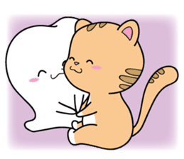 Tooth Baby friend sticker #11045436