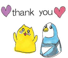 Dog and Penguin ver.5 sticker #11045885