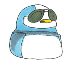 Dog and Penguin ver.5 sticker #11045904