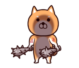 Dog to force the housework sticker #11046311