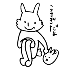 So I am RABBIT sticker #11046555