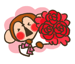 The Cute Baby Monkey sticker #11046619