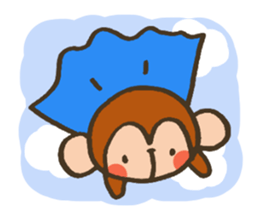 The Cute Baby Monkey sticker #11046635