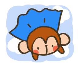 The Cute Baby Monkey sticker #11046635