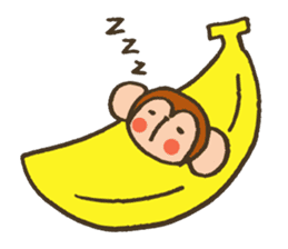 The Cute Baby Monkey sticker #11046637