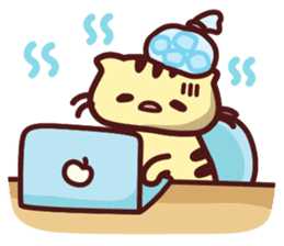 Dollmei the cat sticker - Vol 1. sticker #11046824