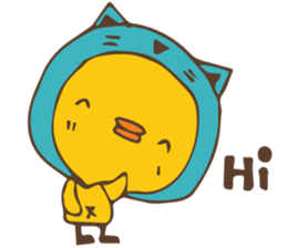 Rabbit-Duck-2RD sticker #11047040