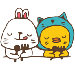 Rabbit-Duck-2RD sticker #11047067