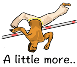 Friends of amusing Capoeira in En sticker #11047129