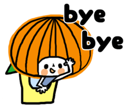 Round of bangs girl sticker #11047443