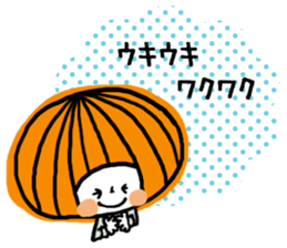 Round of bangs girl sticker #11047457