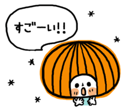 Round of bangs girl sticker #11047474