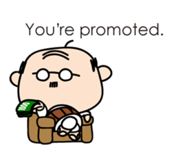 Muttering Uncle 2 (en ver) sticker #11047538