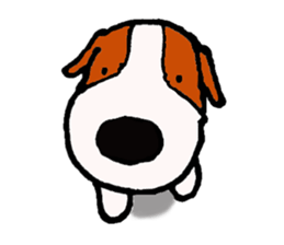 funny dog's life (JRT LIFE) sticker #11047601