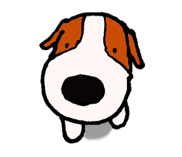 funny dog's life (JRT LIFE) sticker #11047601