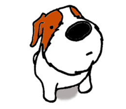 funny dog's life (JRT LIFE) sticker #11047602