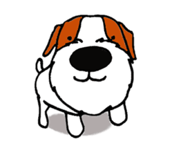 funny dog's life (JRT LIFE) sticker #11047603