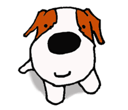 funny dog's life (JRT LIFE) sticker #11047604