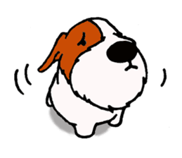 funny dog's life (JRT LIFE) sticker #11047605