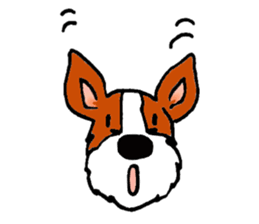 funny dog's life (JRT LIFE) sticker #11047607