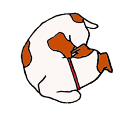 funny dog's life (JRT LIFE) sticker #11047623