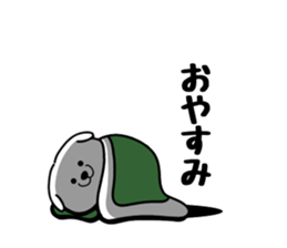 Dogs tragic drifts feeling sticker #11048229