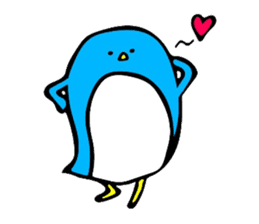 Iroiro penguin sticker #11049746