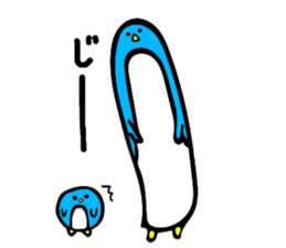 Iroiro penguin sticker #11049747