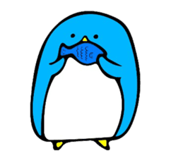 Iroiro penguin sticker #11049754