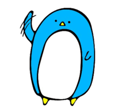 Iroiro penguin sticker #11049759