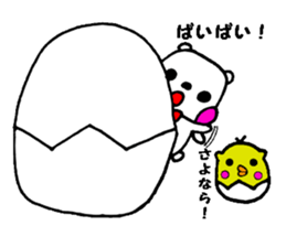 Kumapo and Piyopon sticker #11049806