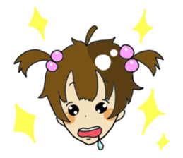 daily life of mako and kai sticker #11050213