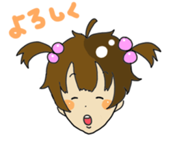 daily life of mako and kai sticker #11050216