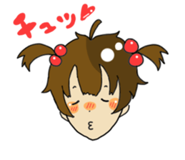 daily life of mako and kai sticker #11050217