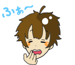 daily life of mako and kai sticker #11050223