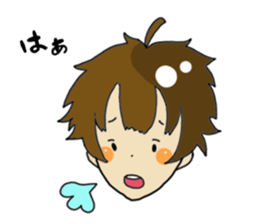 daily life of mako and kai sticker #11050226