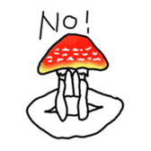 Mushroom uncle sticker #11050456