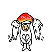 Mushroom uncle sticker #11050475