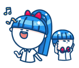 Let's smile!Xiao Ba-Daily of Xiao Class sticker #11050851