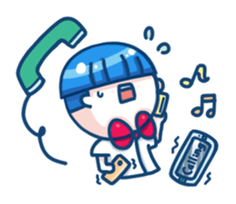 Let's smile!Xiao Ba-Daily of Xiao Class sticker #11050854