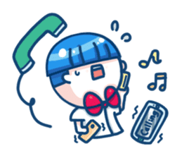 Let's smile!Xiao Ba-Daily of Xiao Class sticker #11050854