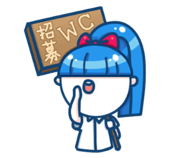 Let's smile!Xiao Ba-Daily of Xiao Class sticker #11050855