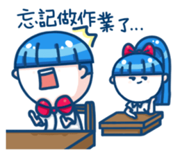 Let's smile!Xiao Ba-Daily of Xiao Class sticker #11050859