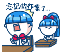 Let's smile!Xiao Ba-Daily of Xiao Class sticker #11050859