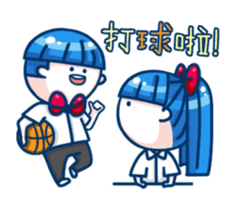 Let's smile!Xiao Ba-Daily of Xiao Class sticker #11050861