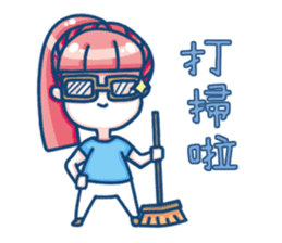 Let's smile!Xiao Ba-Daily of Xiao Class sticker #11050869