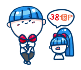 Let's smile!Xiao Ba-Daily of Xiao Class sticker #11050874