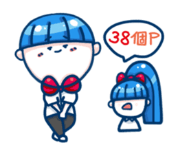 Let's smile!Xiao Ba-Daily of Xiao Class sticker #11050874