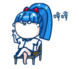 Let's smile!Xiao Ba-Daily of Xiao Class sticker #11050875