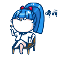 Let's smile!Xiao Ba-Daily of Xiao Class sticker #11050875